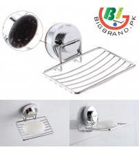 Chrome Strong Suction Soap Dish